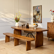 Eetkamerbank Tense 280 cm 280x38x45 cm-Eetkamerbanken-Starfurn