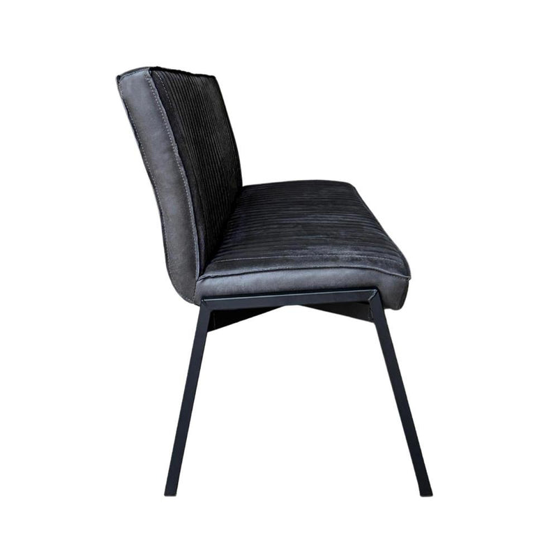 Eetkamerbank Tivoli Bull 155 cm Antraciet 155x56x88 cm-Eetkamerbanken-Starfurn