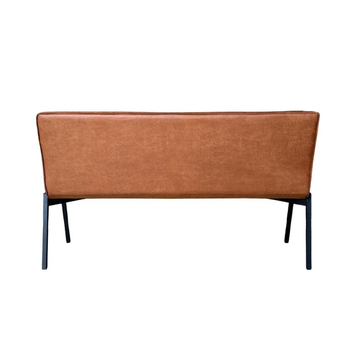 Eetkamerbank Tivoli Bull - 155 cm - Cognac-Eetkamerbanken-Starfurn
