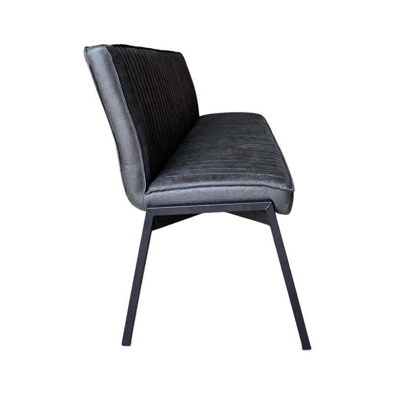 Eetkamerbank Tivoli Bull 185 cm Antraciet 185x56x88 cm-Eetkamerbanken-Starfurn