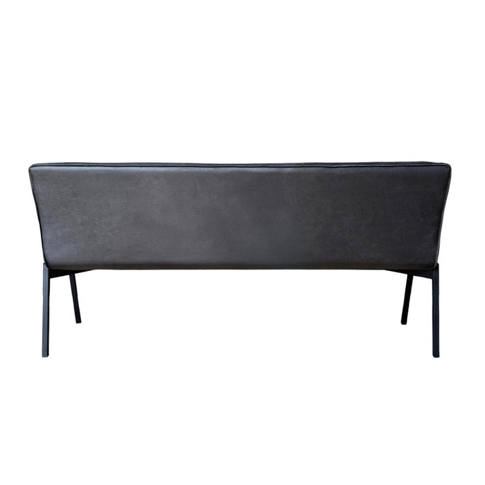 Eetkamerbank Tivoli Bull - 185 cm - Antraciet-Eetkamerbanken-Starfurn