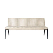 Eetkamerbank Tivoli Bull 185 cm Beige 185x56x88 cm-Eetkamerbanken-Starfurn