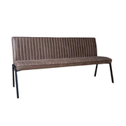 Eetkamerbank Tivoli Bull 185 cm Bruin 185x56x88 cm-Eetkamerbanken-Starfurn