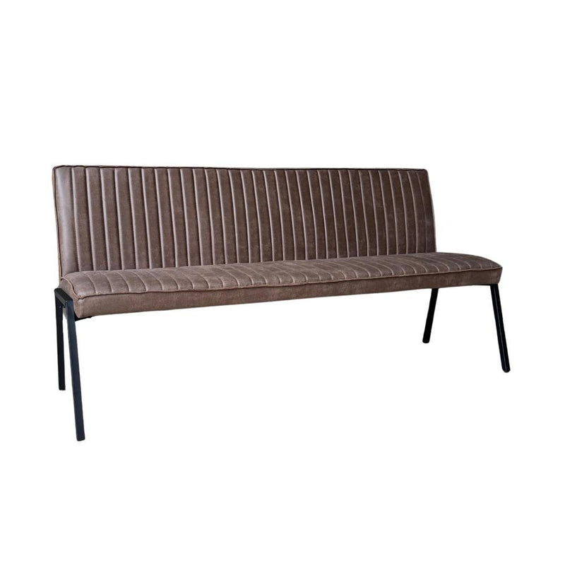 Eetkamerbank Tivoli Bull 185 cm Bruin 185x56x88 cm-Eetkamerbanken-Starfurn