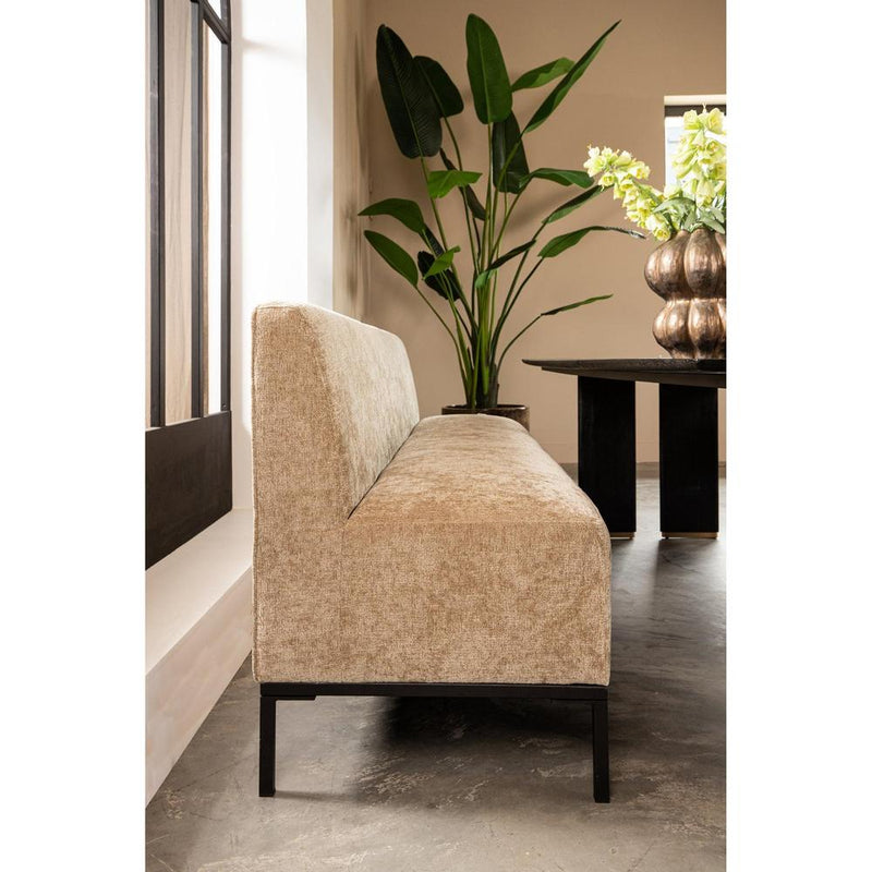 Eetkamerbank Xania Polyester 65x200 cm-Eetkamerbanken-PTMD