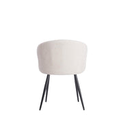 Eetkamerstoel 2de kans Eetkamerstoel Radaja Crème 58x58x78cm-Eetkamerstoelen-Light & Living
