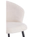 Eetkamerstoel 2de kans Eetkamerstoel Radaja Crème 58x58x78cm-Eetkamerstoelen-Light & Living