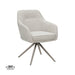 Eetkamerstoel Akira - Naturel - Royal Boucle - Taupe Metalen-Eetkamerstoelen-LABEL51