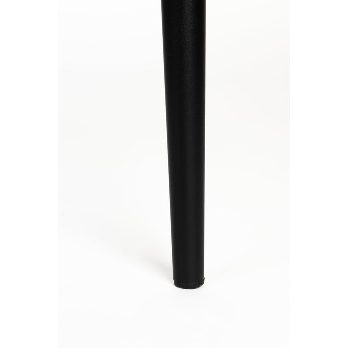 Eetkamerstoel Alana Polyester Donkergrijs 54x47 cm-Eetkamerstoelen-Creating Home