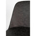 Eetkamerstoel Alana Polyester Donkergrijs 54x47 cm
