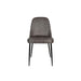 Eetkamerstoel Alana Polyester Donkergrijs 54x47 cm-Eetkamerstoelen-Creating Home