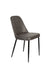 Eetkamerstoel Alana Polyester Donkergrijs 54x47 cm-Fauteuils-Creating Home