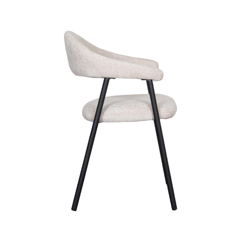 Eetkamerstoel Amaze Naturel Elite 54x54x80 cm-Eetkamerstoelen-LABEL51