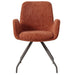 Eetkamerstoel Athena Polyester Rood-Eetkamerstoelen-PTMD