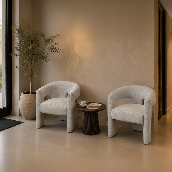 Eetkamerstoel Aurelia Stof Beige