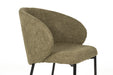 Eetkamerstoel Ayle Moss Polyester Groen 48x58 cm-Eetkamerstoelen-Creating Home