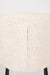 Eetkamerstoel Ayle Off Polyester Wit 48x58 cm-Eetkamerstoelen-Creating Home