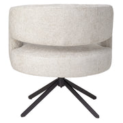Eetkamerstoel Baldr Polyester Crème-Eetkamerstoelen-PTMD