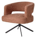 Eetkamerstoel Baldr Polyester Zwart-Eetkamerstoelen-PTMD