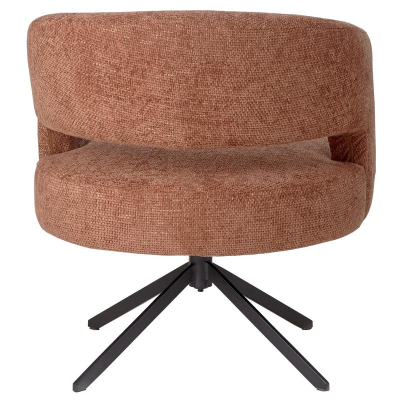 Eetkamerstoel Baldr Polyester Zwart-Eetkamerstoelen-PTMD