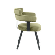 Eetkamerstoel Bardio Hunter Fluweel 62x57x79 cm-Eetkamerstoelen-LABEL51