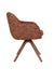 Eetkamerstoel Batoul Polyester Terracotta – productaanzicht 2