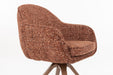 Eetkamerstoel Batoul Polyester Terracotta – detail 2