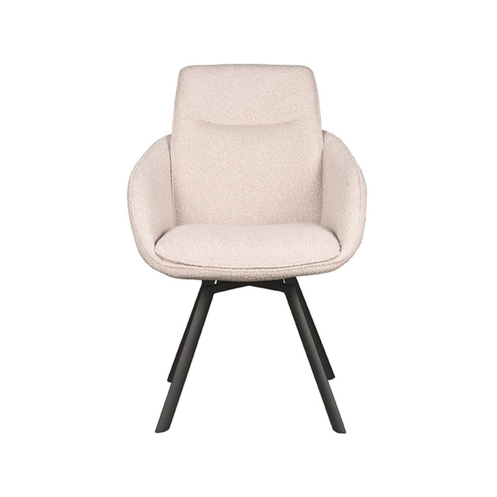 Eetkamerstoel Beauty - Naturel - Boucle-Eetkamerstoelen-LABEL51