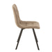 Eetkamerstoel Beige Metaal 47 cm-Eetkamerstoelen-J-Line