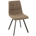 Eetkamerstoel Beige Metaal 47 cm-Eetkamerstoelen-J-Line