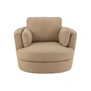 Eetkamerstoel Beige Schuim 107 cm 100x109x89 cm-Eetkamerstoelen-J-Line