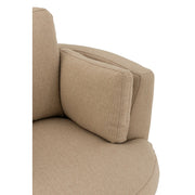 Eetkamerstoel Beige Schuim 107 cm 100x109x89 cm-Eetkamerstoelen-J-Line