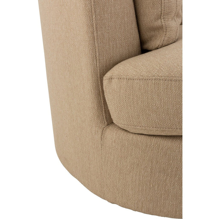 Eetkamerstoel Beige Schuim 107 cm-Eetkamerstoelen-J-Line