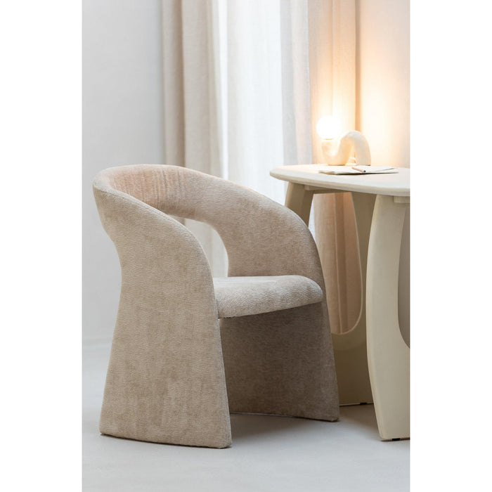 Eetkamerstoel Beige Schuim 66 cm-Eetkamerstoelen-J-Line