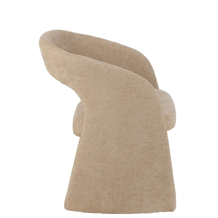 Eetkamerstoel Beige Schuim 66 cm-Eetkamerstoelen-J-Line