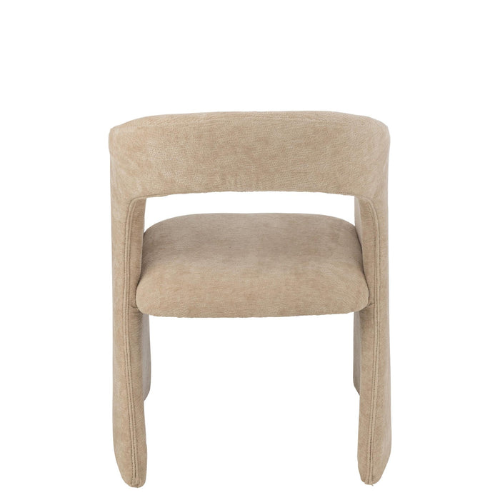 Eetkamerstoel Beige Schuim 66 cm-Eetkamerstoelen-J-Line