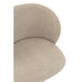 Eetkamerstoel Beige Stof 48 cm 48x56x48 cm-Eetkamerstoelen-J-Line