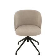 Eetkamerstoel Beige Stof 48 cm 48x56x48 cm-Eetkamerstoelen-J-Line
