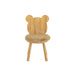 Eetkamerstoel Beige Textile 30 cm 30x36.5x63 cm-Eetkamerstoelen-J-Line