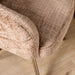 Eetkamerstoel Bella - Cinnamon - Poot Bronze - Met armleuning-Eetkamerstoelen-Starfurn