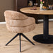 Eetkamerstoel Bella - Cinnamon - Poot Zwart - Met armleuning-Eetkamerstoelen-Starfurn
