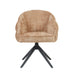 Eetkamerstoel Bella - Cinnamon - Poot Zwart - Met armleuning-Eetkamerstoelen-Starfurn