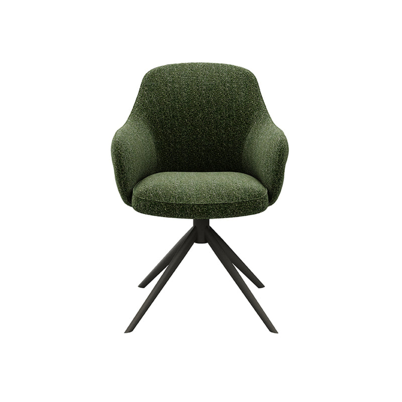 Eetkamerstoel Bern Forest Royal Boucle Forest Metalen Frame-Eetkamerstoelen-LABEL51