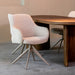 Eetkamerstoel Bern - Naturel - Royal Boucle - Taupe Metalen Frame-Eetkamerstoelen-LABEL51