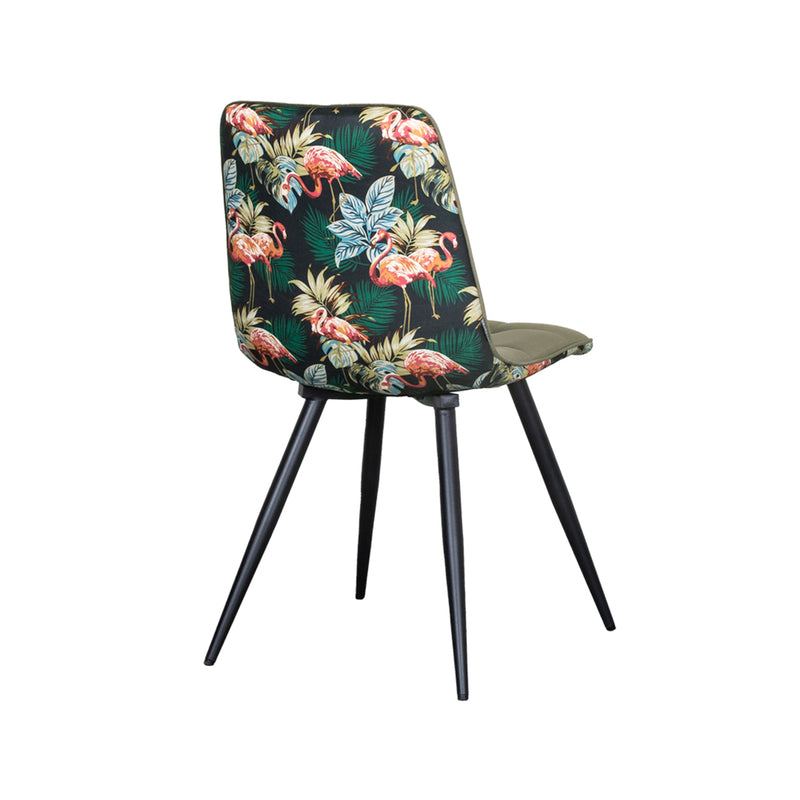Eetkamerstoel Bistro Hunter Fluweel #2 46x59x86 cm-Eetkamerstoelen-LABEL51