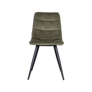 Eetkamerstoel Bistro Hunter Fluweel 46x59x86 cm-Eetkamerstoelen-LABEL51