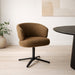 Eetkamerstoel Blake Stof Caramel-Eetkamerstoelen-Livingfurn