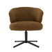 Eetkamerstoel Blake Stof Caramel-Livingfurn