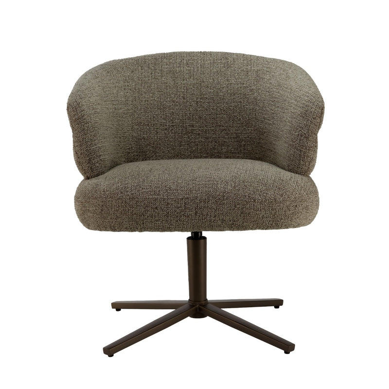 Eetkamerstoel Blake Stof Desert 69x65x81 cm-Eetkamerstoelen-Livingfurn