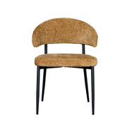 Eetkamerstoel Bliss Mustard Elite 56x55x76 cm-Eetkamerstoelen-LABEL51